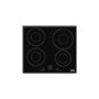 Smeg SI4641CB 60cm 4 Zone Angled Edge Glass Induction Hob with Touch Controls