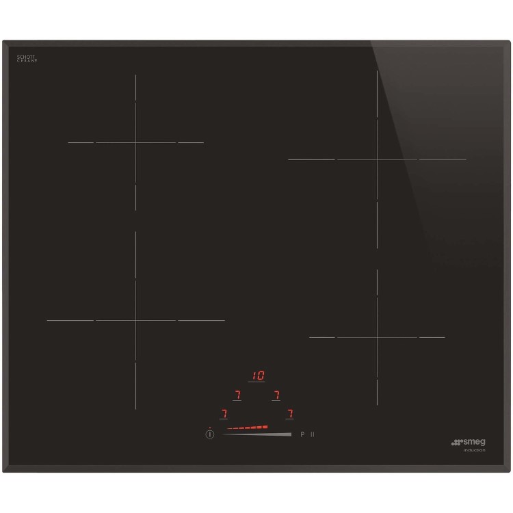 Smeg 60cm Induction Hob - Black