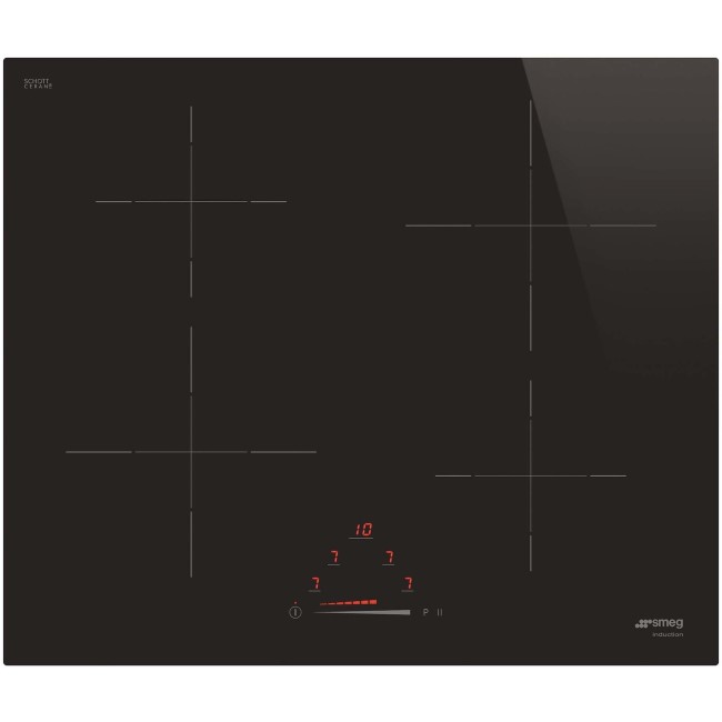 Smeg 60cm 4 Zone Induction Hob with Slider Touch Controls