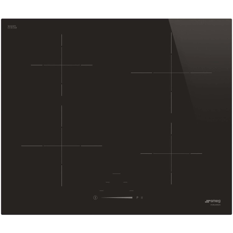 Smeg 60cm 4 Zone Induction Hob with Slider Touch Controls