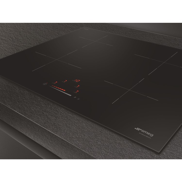 Smeg 60cm 4 Zone Induction Hob with Slider Touch Controls