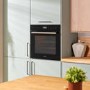 Hotpoint Class 4 Air Fry Electric Single Oven with Active Steam - Black
