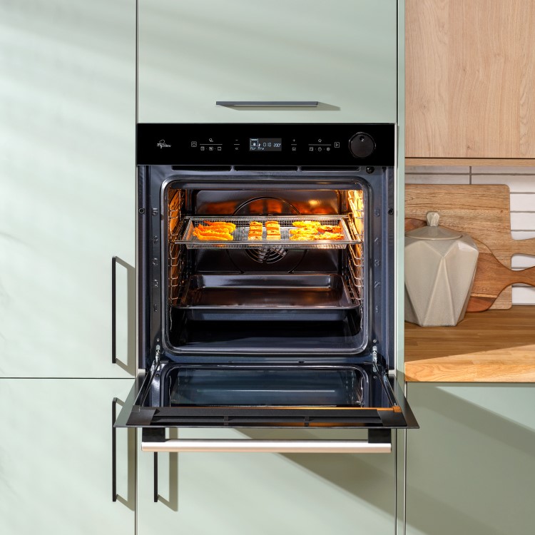 Hotpoint Class 4 SI4S854CBL Air Fry Electric Single Oven with Active