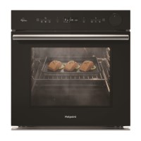 Refurbished Hotpoint Class 4 SI4S854CBL 60cm Single Built In Electric Oven with Active Steam Black