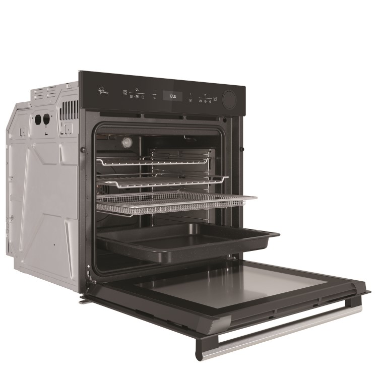Refurbished Hotpoint Class 4 SI4S854CBL 60cm Single Built In Electric Oven with Active Steam Black