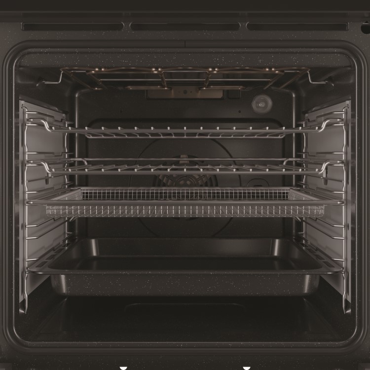 Refurbished Hotpoint Class 4 SI4S854CBL 60cm Single Built In Electric Oven with Active Steam Black