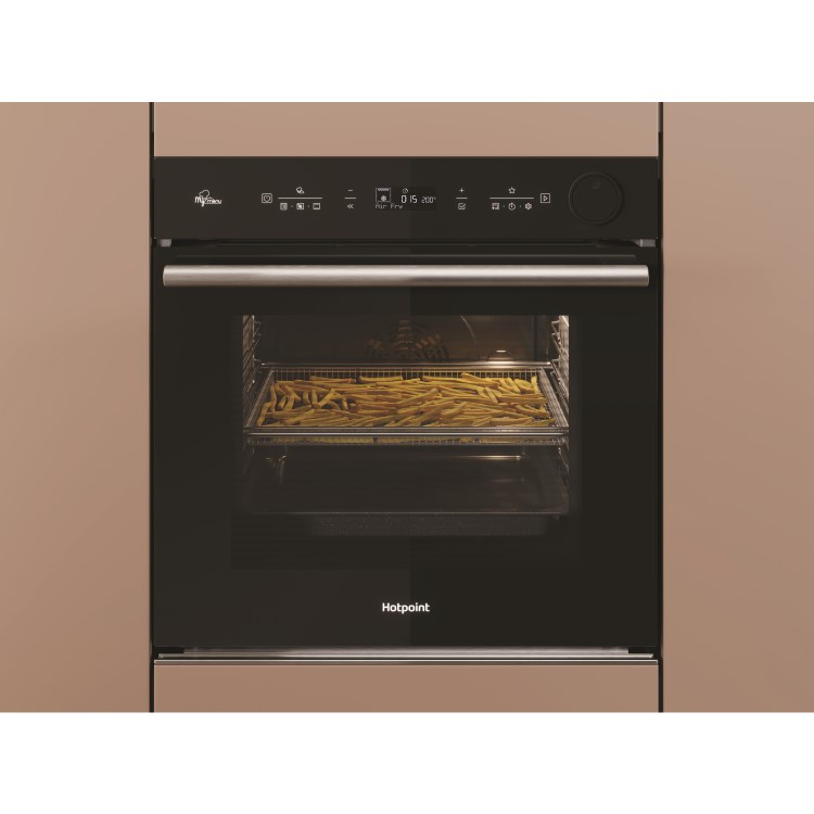 Hotpoint Class 4 SI4S854CBL Air Fry Electric Single Oven with Active