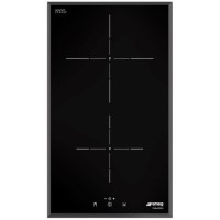 Smeg 30cm 2 Zone Domino Induction Hob with Bevelled Edge