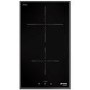 Smeg 30cm 2 Zone Domino Induction Hob with Bevelled Edge