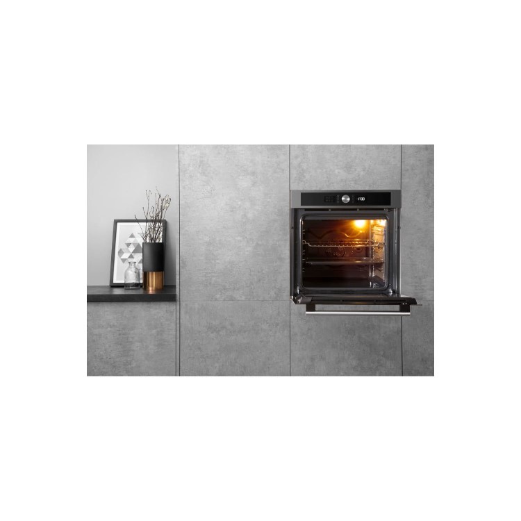 Hotpoint Self Cleaning Electric Single Oven - Stainless Steel
