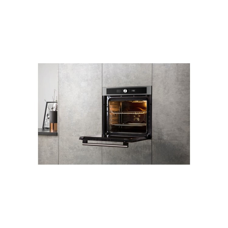 Hotpoint Self Cleaning Electric Single Oven - Stainless Steel