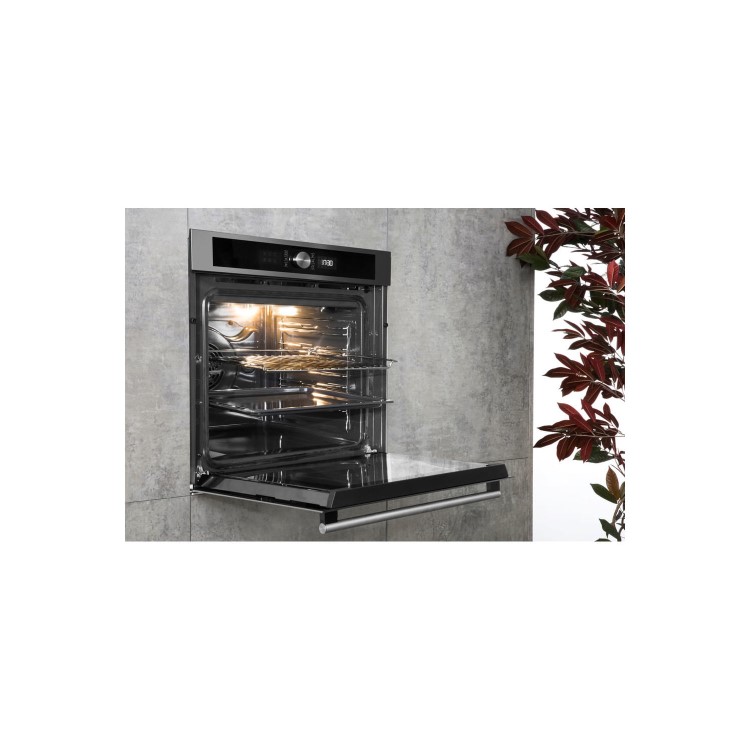 Hotpoint Self Cleaning Electric Single Oven - Stainless Steel