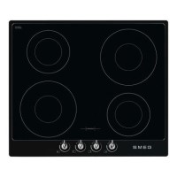 Smeg Victoria 60cm 4 Zone Induction Hob - Black