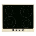 SI964PM Smeg Victoria 60cm 4 Zone Induction Hob - Cream
