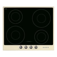 Smeg Victoria 60cm 4 Zone Induction Hob - Cream