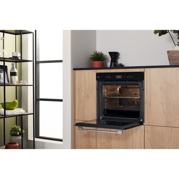 Hotpoint Class 9 MultiFlow ActiveSteam Electric Single Oven - Inox