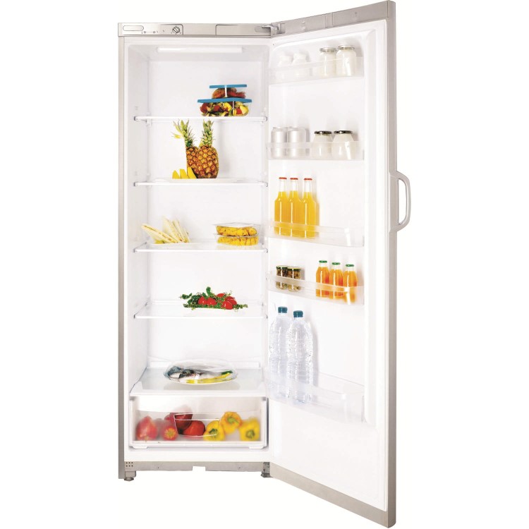 Indesit SIAA12S 175x60cm Freestanding Fridge In Silver
