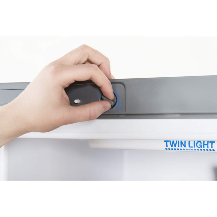 Indesit SIAA12S 175x60cm Freestanding Fridge In Silver