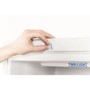 GRADE A1 - Indesit SIAA12 175x60cm Freestanding Fridge - White