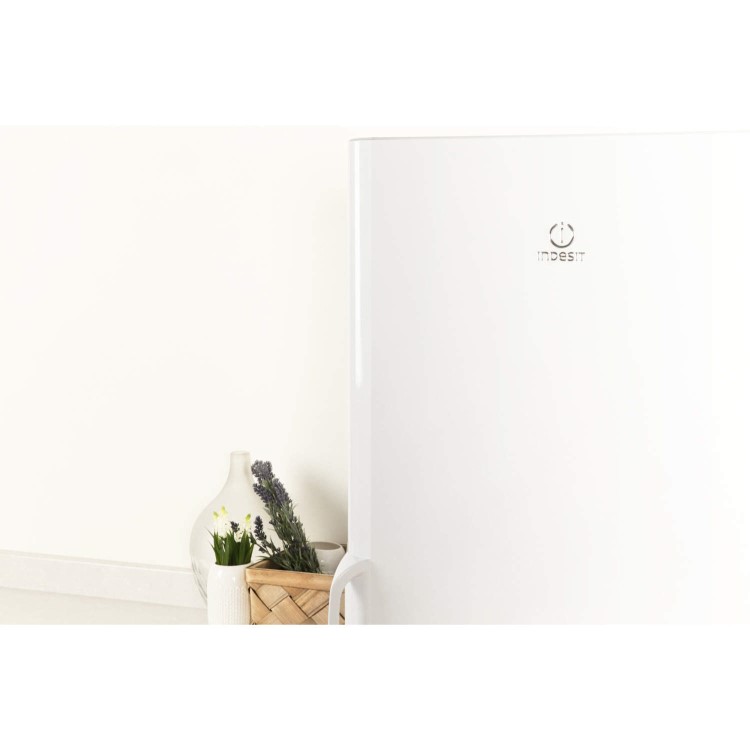 GRADE A1 - Indesit SIAA12 175x60cm Freestanding Fridge - White