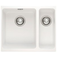 1.5 Bowl Undermount White Composite Kitchen Sink - Franke Sirius
