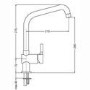GRADE A2 - Smeg Siena Single Lever Mixer Tap