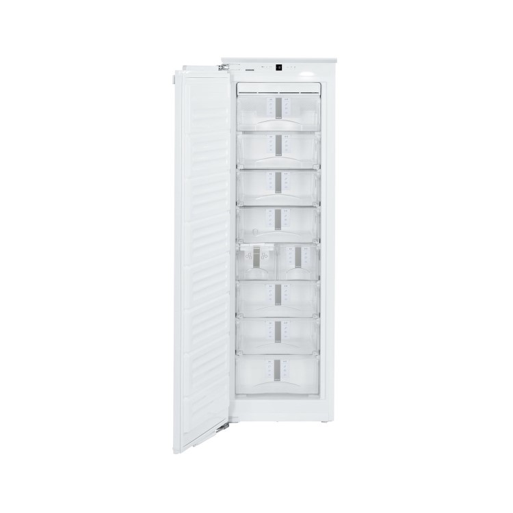 Liebherr SIGN3576 56cm Wide Tall Frost Free Integrated Upright In-Column Freezer - White