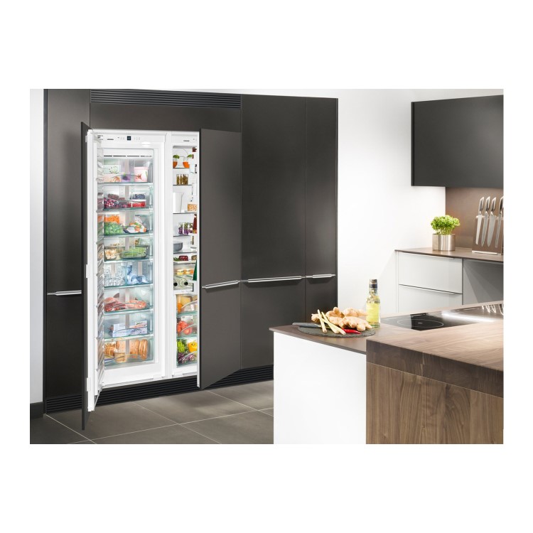 Liebherr SIGN3576 56cm Wide Tall Frost Free Integrated Upright In-Column Freezer - White