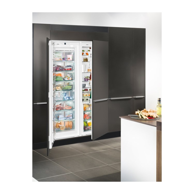 Liebherr SIGN3576 56cm Wide Tall Frost Free Integrated Upright In-Column Freezer - White