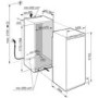 Liebherr SIGN3576 56cm Wide Tall Frost Free Integrated Upright In-Column Freezer - White