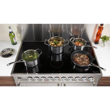 Britannia Ex-display Sigma XG 100cm Electric Range Cooker With Induction Hob - Cream