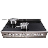 Britannia SIINE10XGSLXK 100cm Wide Sigma XG Electric Range Cooker With Induction Hob - Gloss Black