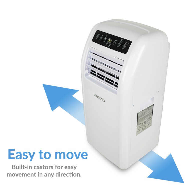GRADE A3 - electriQ SILENT10 - 9000 BTU Quiet Air Conditioner for rooms up to  25 sqm