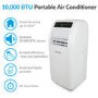 GRADE A3 - electriQ SILENT10 - 9000 BTU Quiet Air Conditioner for rooms up to  25 sqm