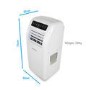GRADE A3 - electriQ SILENT10 - 9000 BTU Quiet Air Conditioner for rooms up to  25 sqm