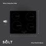 Solt 60cm 4 Zone 13amp Plug In Induction Hob