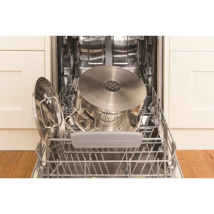 Hotpoint SIUF22111G Freestanding SLimline Dishwasher Graphite