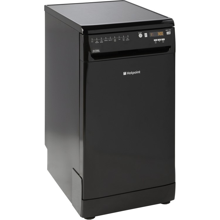 Hotpoint SIUF32120K Ultima 10 Place Slimline Freestanding Dishwasher - Black