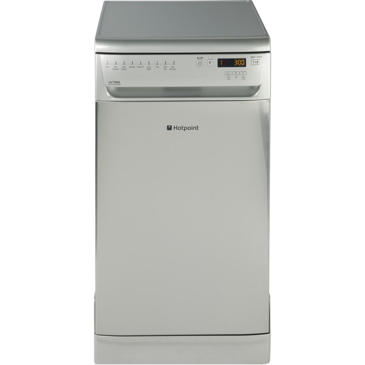 Hotpoint Ultima SIUF32120X 10 Place Slimline Freestanding Dishwasher - Silver