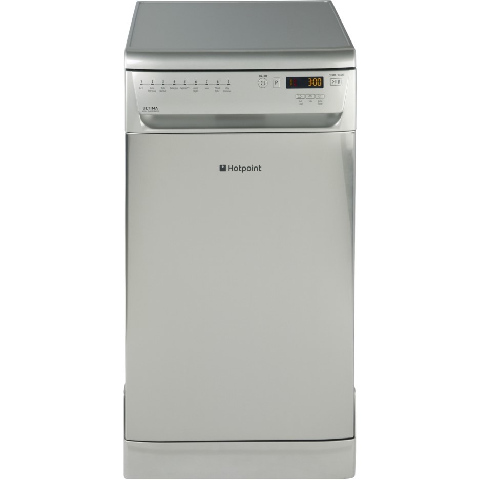 Hotpoint Ultima SIUF32120X 10 Place Slimline Freestanding Dishwasher