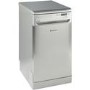 Hotpoint Ultima SIUF32120X 10 Place Slimline Freestanding Dishwasher - Silver