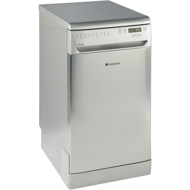 Hotpoint Ultima SIUF32120X 10 Place Slimline Freestanding Dishwasher - Silver