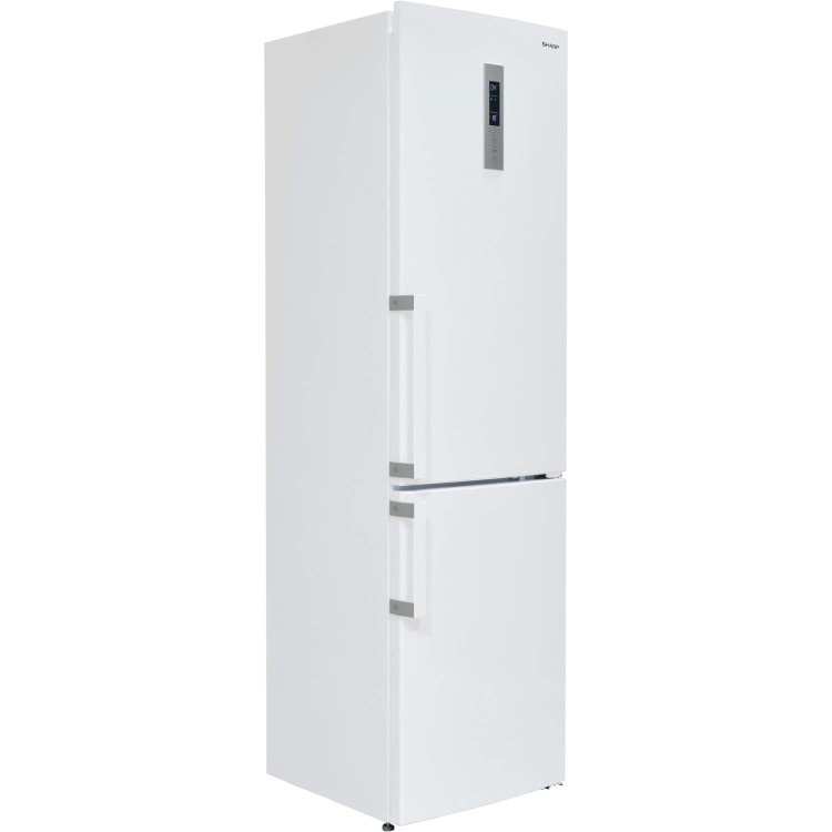 Sharp SJ-B2330E1W Freestanding Tall No Frost Fridge Freezer - White