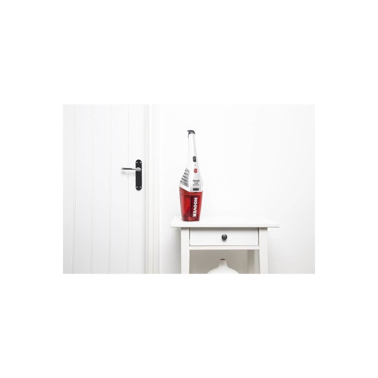Hoover SJ72WD6A Handy 7.2V Handheld Cordless Vacuum Cleaner - Red and White