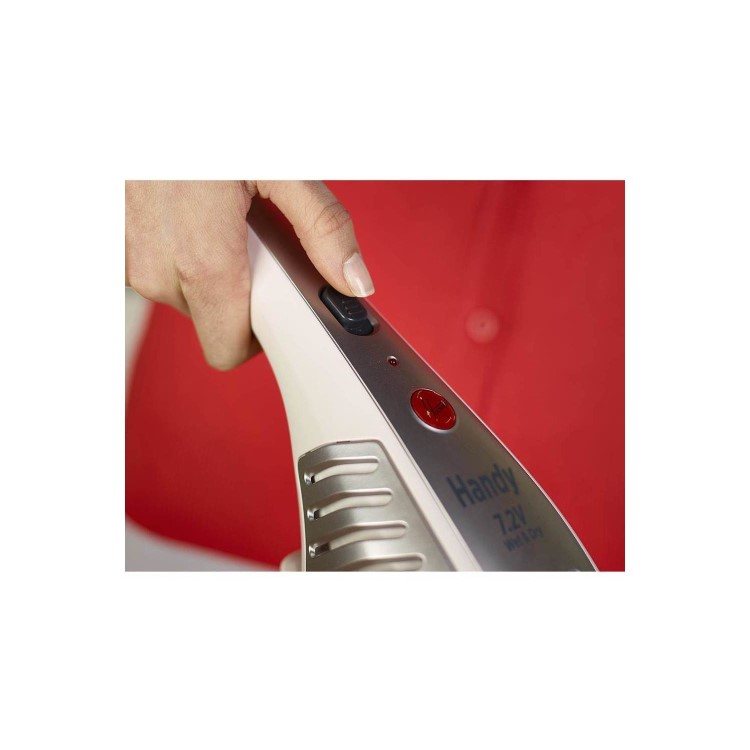 Hoover SJ72WD6A Handy 7.2V Handheld Cordless Vacuum Cleaner - Red and White