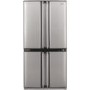 GRADE A1 - As new but box opened - Sharp SJF740STSL 4 Door Freestanding Fridge Freezer