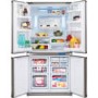 GRADE A1 - As new but box opened - Sharp SJF740STSL 4 Door Freestanding Fridge Freezer