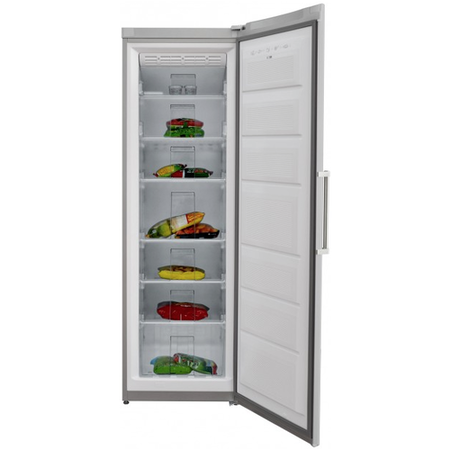 Sharp SJFE251I 187cm Frost Free Freestanding Freezer - Stainless Steel