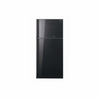 Sharp SJGC680VBK 541L 175x80cm Frost Free Top Mount Freestanding Fridge Freezer - Black