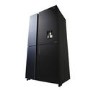 Sharp SJWX830FBK 652 Litre American Style Fridge Freezer Water Dispenser A++ Energy Rating 5 Door 91cm Wide - Black